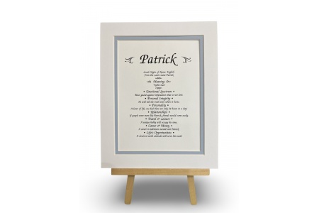 8x10 First Name Meaning (Boy)