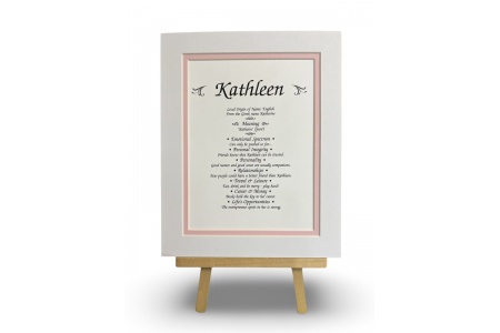 8x10 First Name Meaning (Girl)